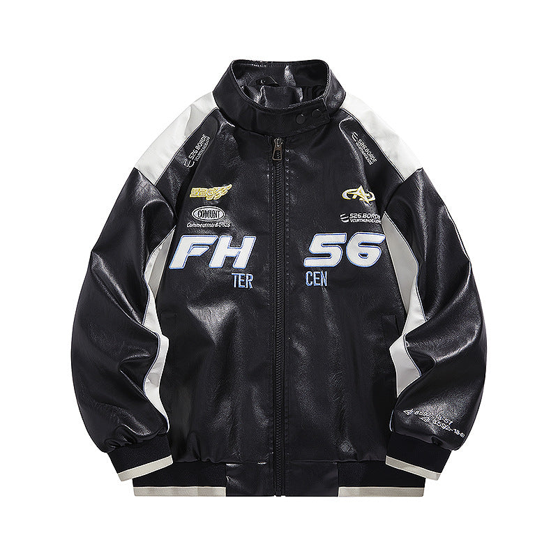 Herren Modische Sportjacke mit hohem Kragen und hochwertiger Verarbeitung Drune