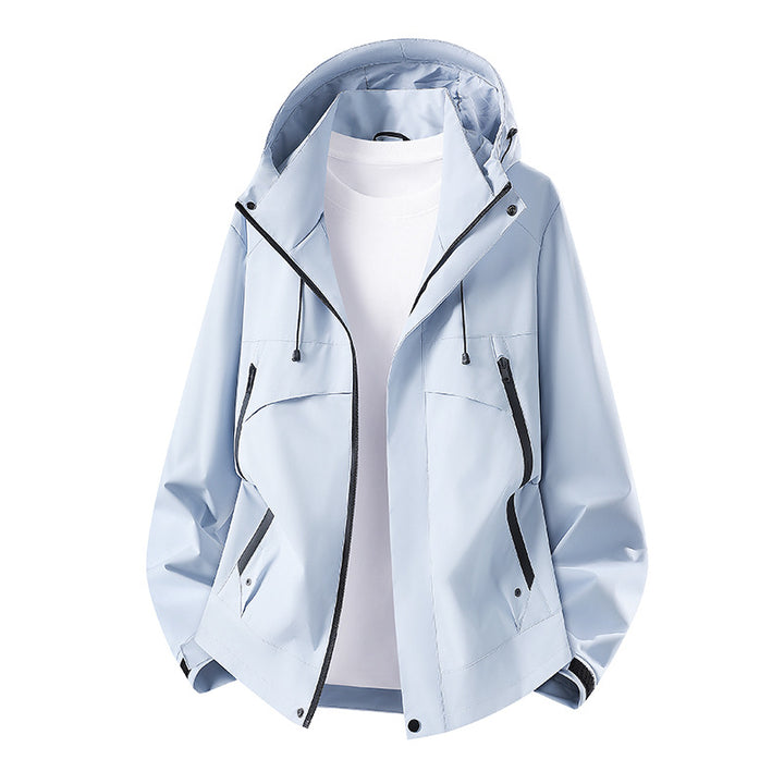 Damen Sportliche Outdoor-Jacke mit Praktischen Taschen Drune