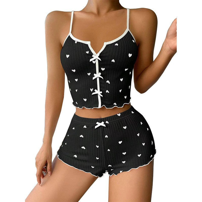 Drune | Bedrucktes Pyjama-Set