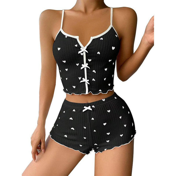 Drune | Bedrucktes Pyjama-Set