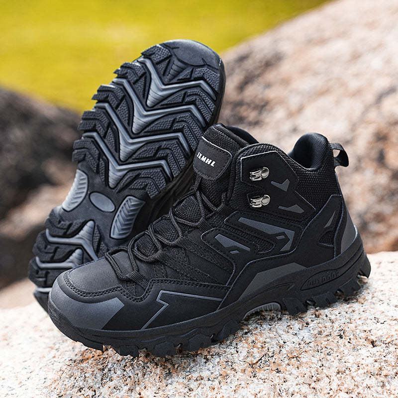 Damen Knöchelhohe Trail‑Wanderstiefel mit atmungsaktivem Mesh und griffiger Profilsohle Drune