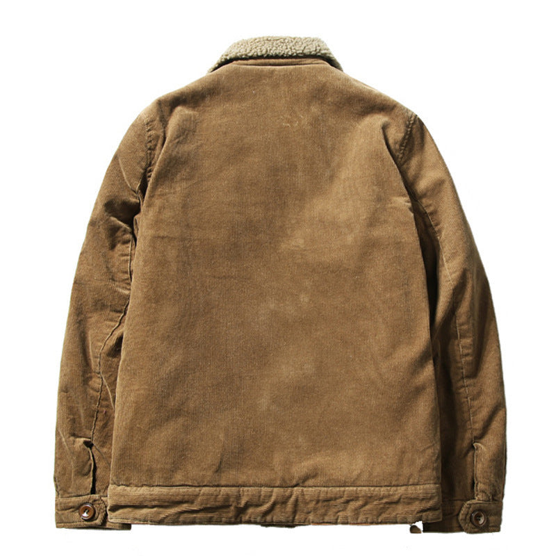 Herren Jacke mit Teddyfutter Drune