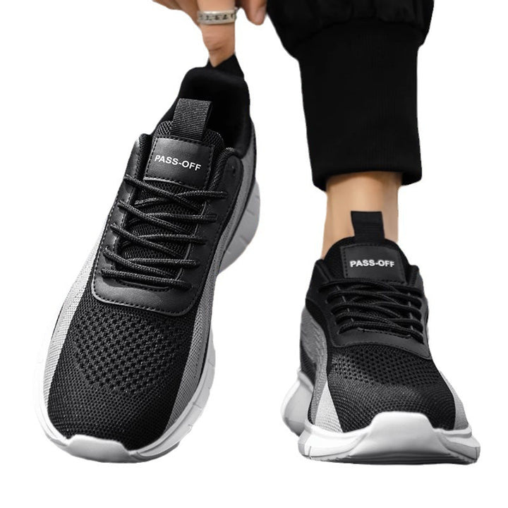 Herren atmungsaktive leichte Lauf- und Freizeitsneaker mit dämpfender Sohle Drune