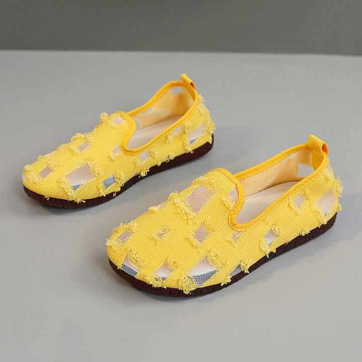 Damen modische Freizeitschuhe mit durchlässigem Obermaterial und rutschfester Sohle Drune