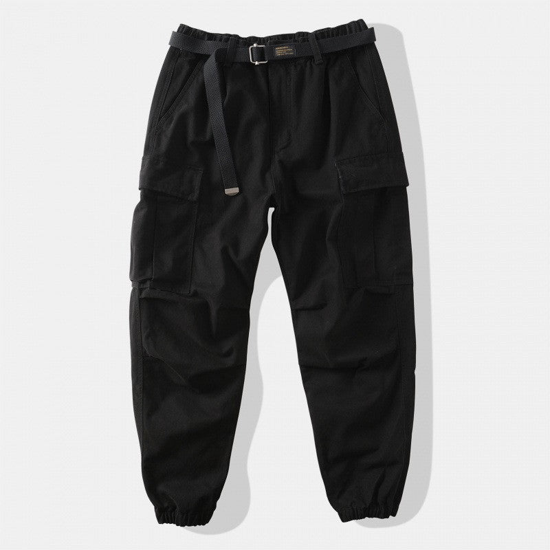 Herren Cargo-Hose mit verstellbarem Bund und praktischen Taschen Drune