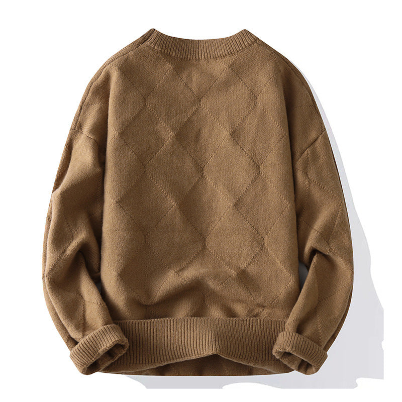 Damen Bequemer Grobstrickpullover Drune