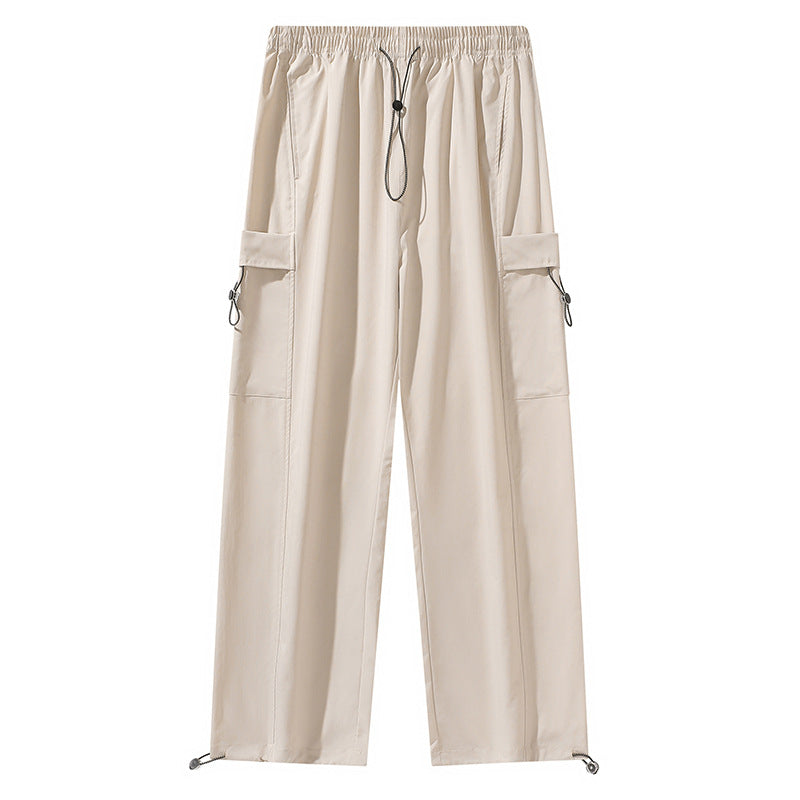 Herren Bequeme Cargo-Hose mit verstellbarem Bund Drune