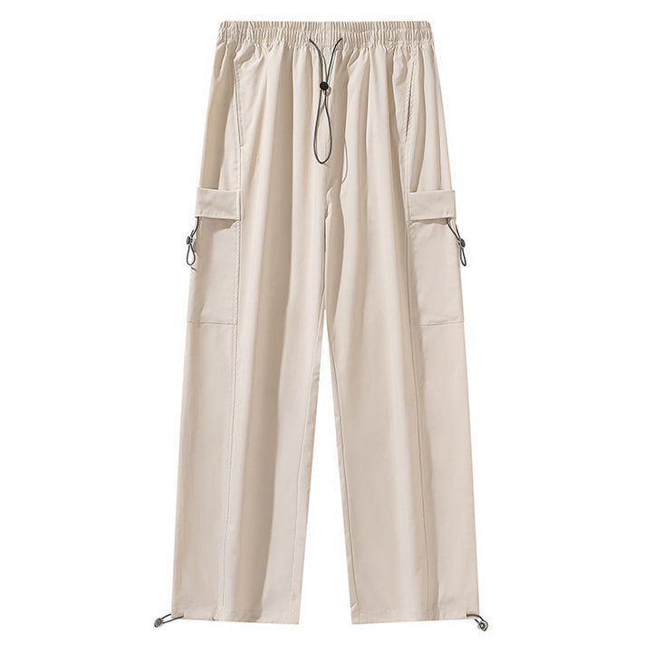 Herren Bequeme Cargo-Hose mit verstellbarem Bund Drune