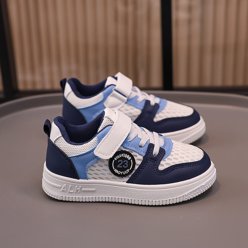 Damen Sportliche Sneaker mit atmungsaktiver Mesh-Oberfläche und praktischem Klettverschluss Drune