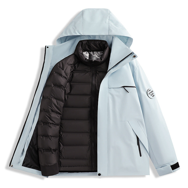 Damen Multifunktionale und wetterfeste Outdoor-Jacke Drune