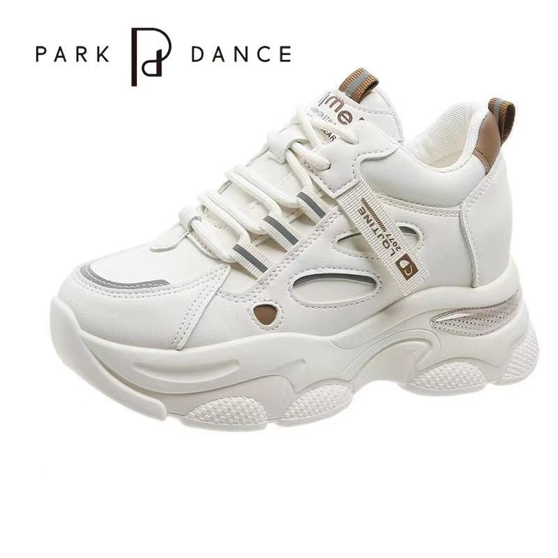 Damen Sportliche Sneakers mit luftiger Mesh-Oberfläche und robuster Sohle Drune
