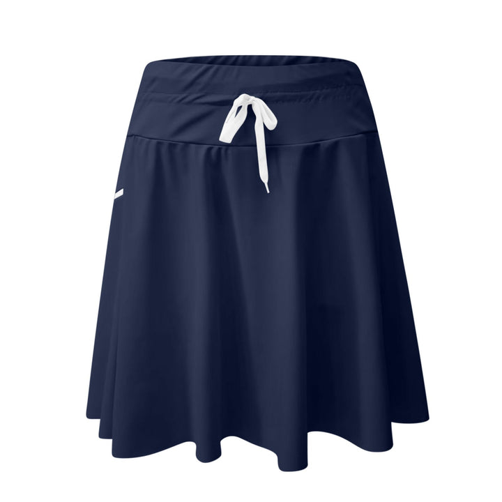 Damen Sportlicher Rock mit verstellbarem Bund Drune