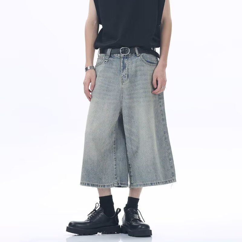 Unisex Modische weite Jeans Drune