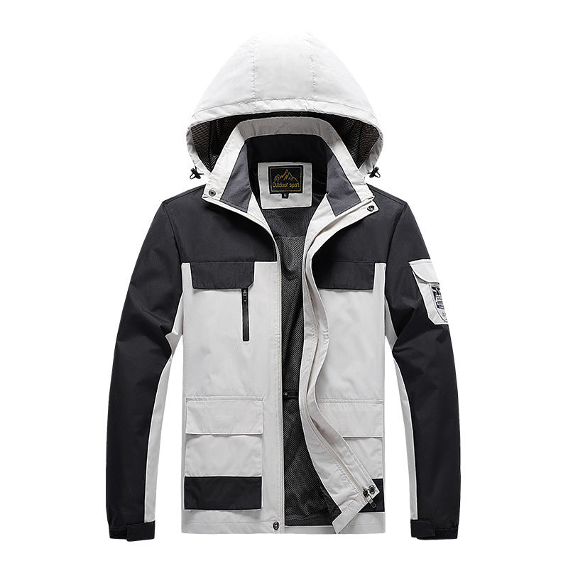 Herren Funktionsjacke mit praktischer Kapuze Drune 1787797310