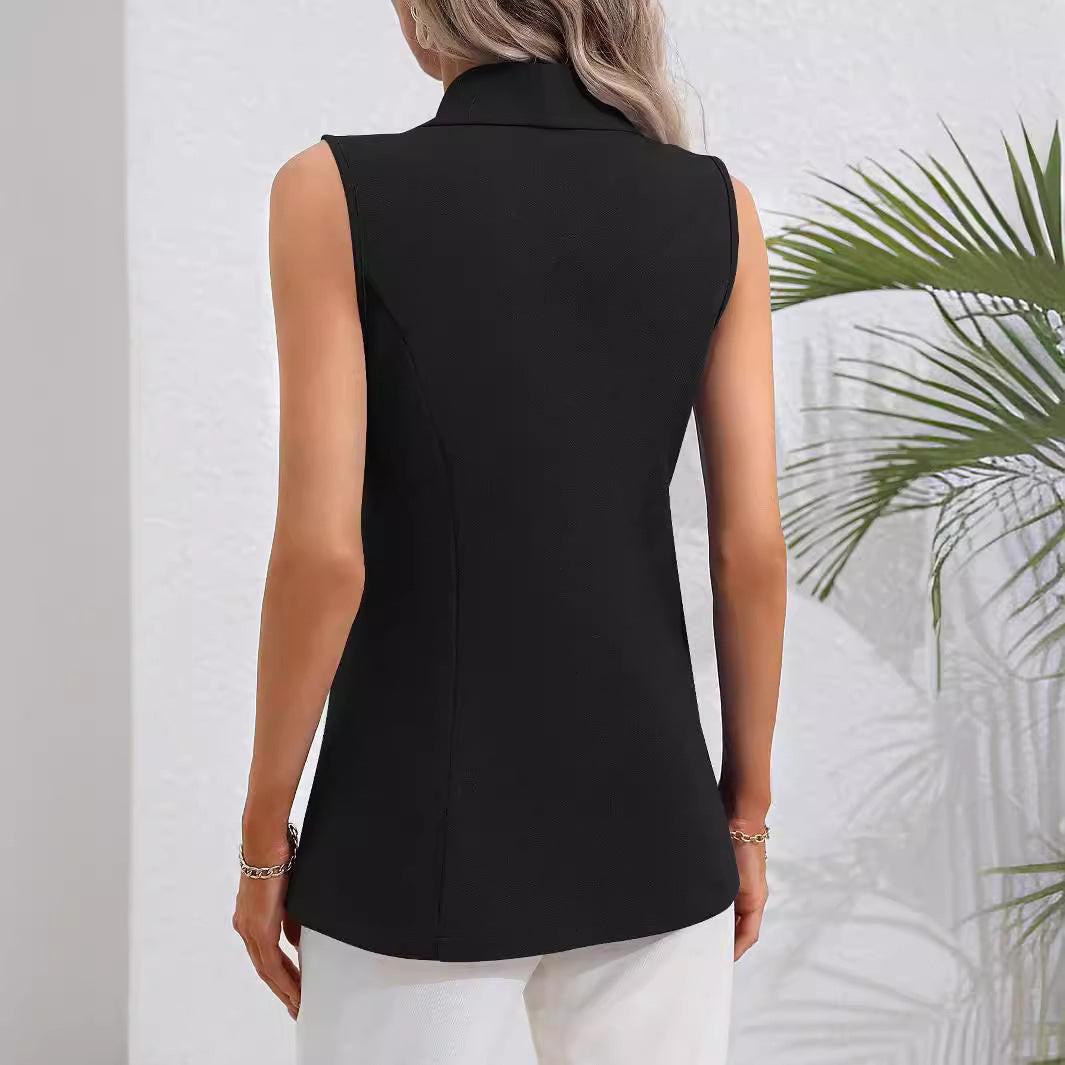 Damen ärmelloser Blazer Drune