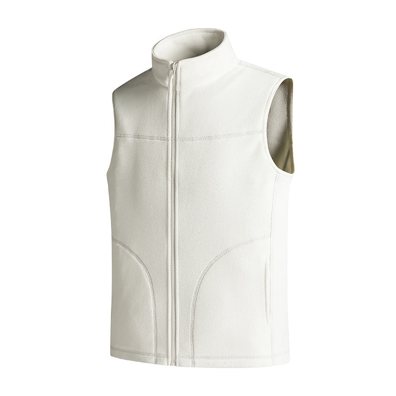 Damen Sportliche Fleece-Weste Drune
