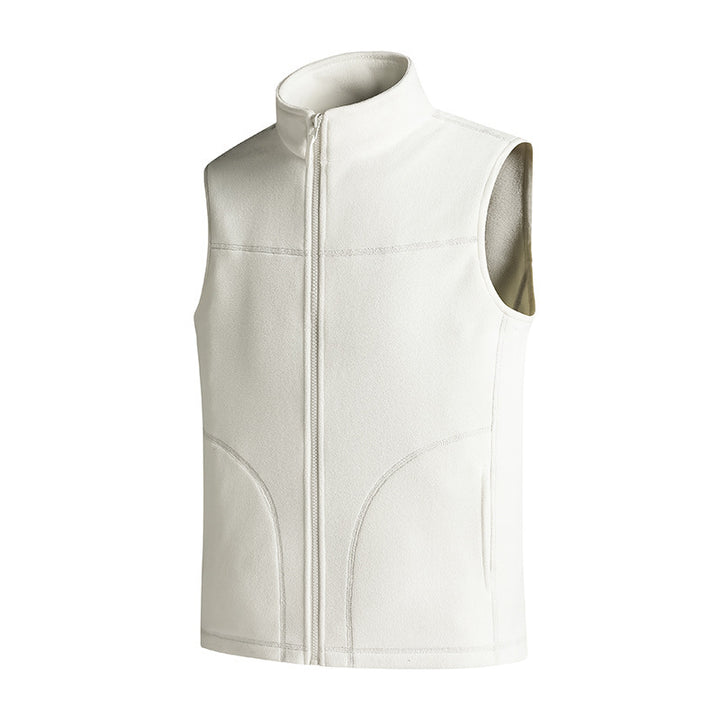 Damen Sportliche Fleece-Weste Drune