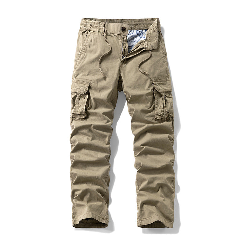 Herren Multifunktionale Cargohose mit elastischem Komfortbund, Tunnelzug und Organizer‑Taschen Drune