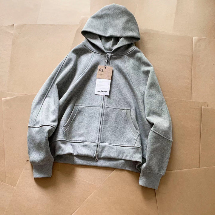 Damen Sportliche Kapuzenjacke Drune