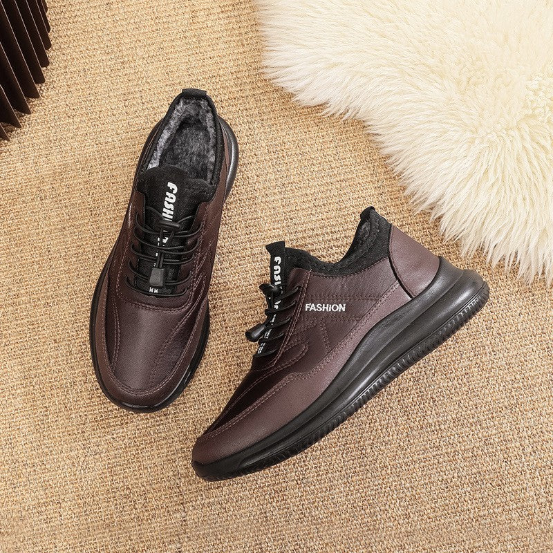 Damen Sportliche Sneakers mit kuscheligem Innenfutter und rutschfester Sohle Drune