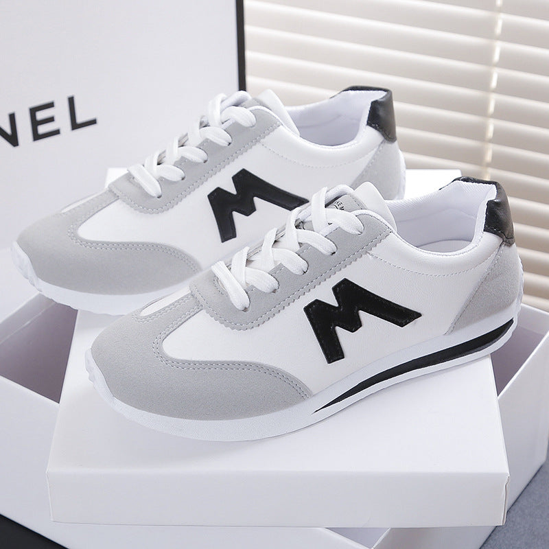 Damen  leichte Retro-Sneaker mit gepolstertem Komfortfußbett, atmungsaktivem Obermaterial und profilierter Laufsohle Drune