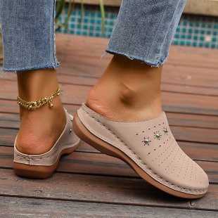 Damen Komfortable und elegante Clogs Drune
