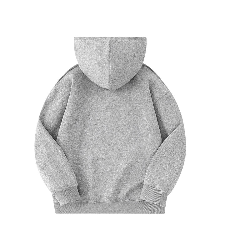 Unisex Minimalistischer Oversize-Kapuzenpullover mit French‑Terry-Qualität und verstärkten Nähten Drune