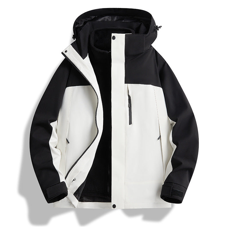 Herren Wasserfeste Funktionale Outdoor-Jacke Drune