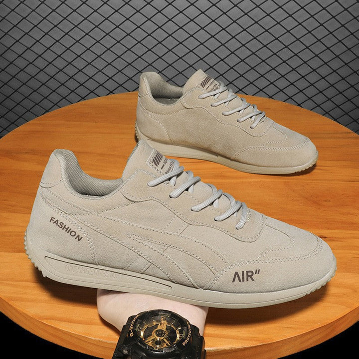 Damen Modische Sneakers mit hochwertiger Veloursleder-Oberfläche und rutschfester Sohle Drune