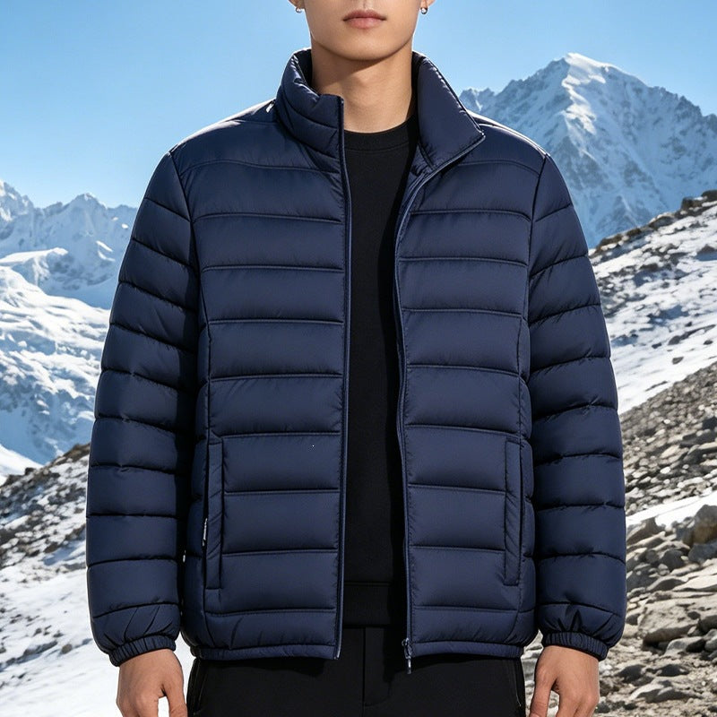Herren Leichtgewichtige Steppjacke mit Thermo‑Füllung und Stehkragen Drune