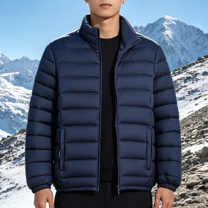 Herren Leichtgewichtige Steppjacke mit Thermo‑Füllung und Stehkragen Drune