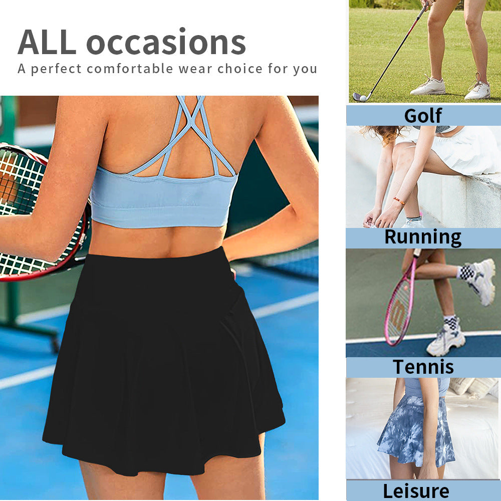Damen Sportrock mit integrierter Leggings und atmungsaktiver Technologie Drune