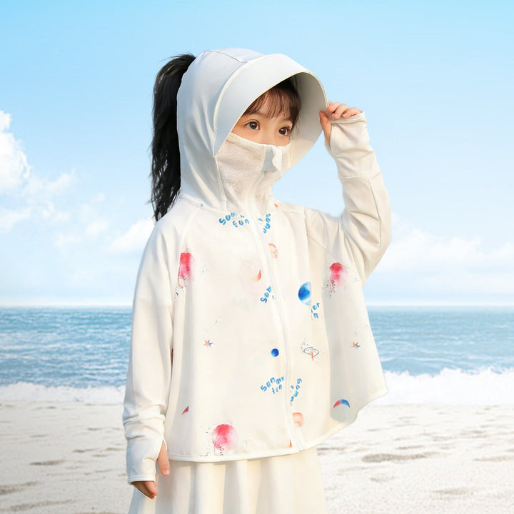 Jungen Schutzjacke mit Kapuze Drune