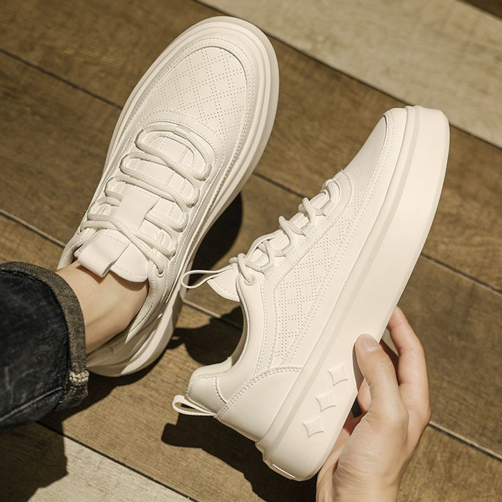 Damen modische Sneakers mit atmungsaktiver Mesh-Oberfläche und stoßdämpfender Sohle Drune