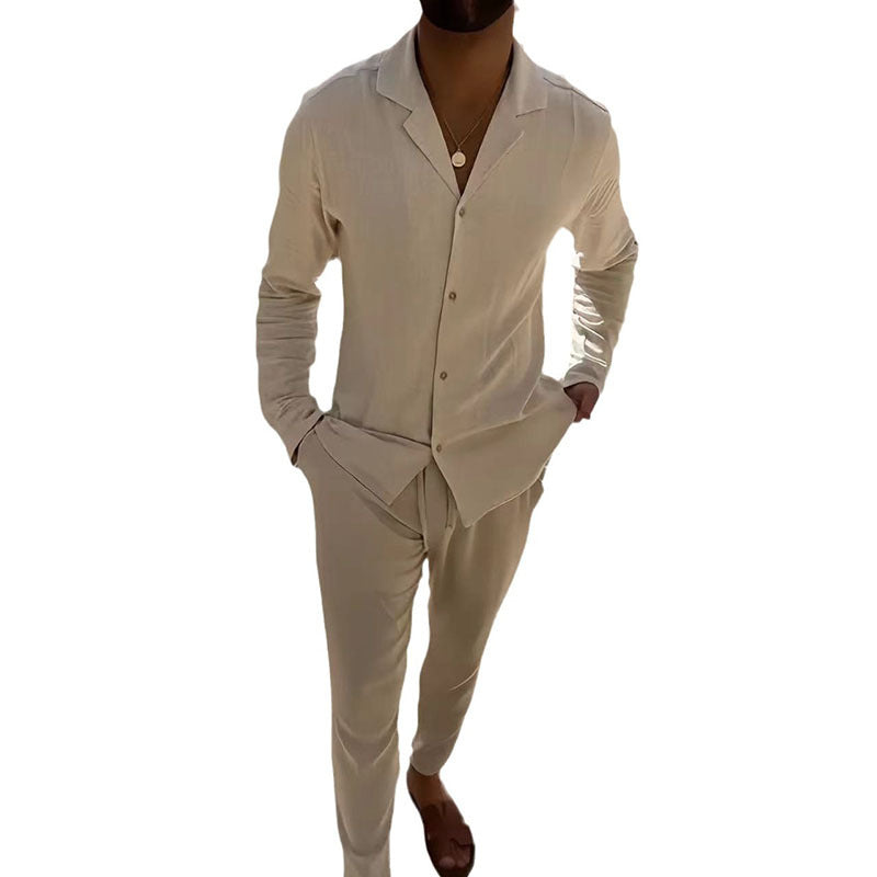 Herren modisches und bequemes Schlafanzugset Drune
