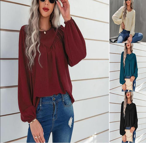 Damen Elegante und lässige Bluse Drune