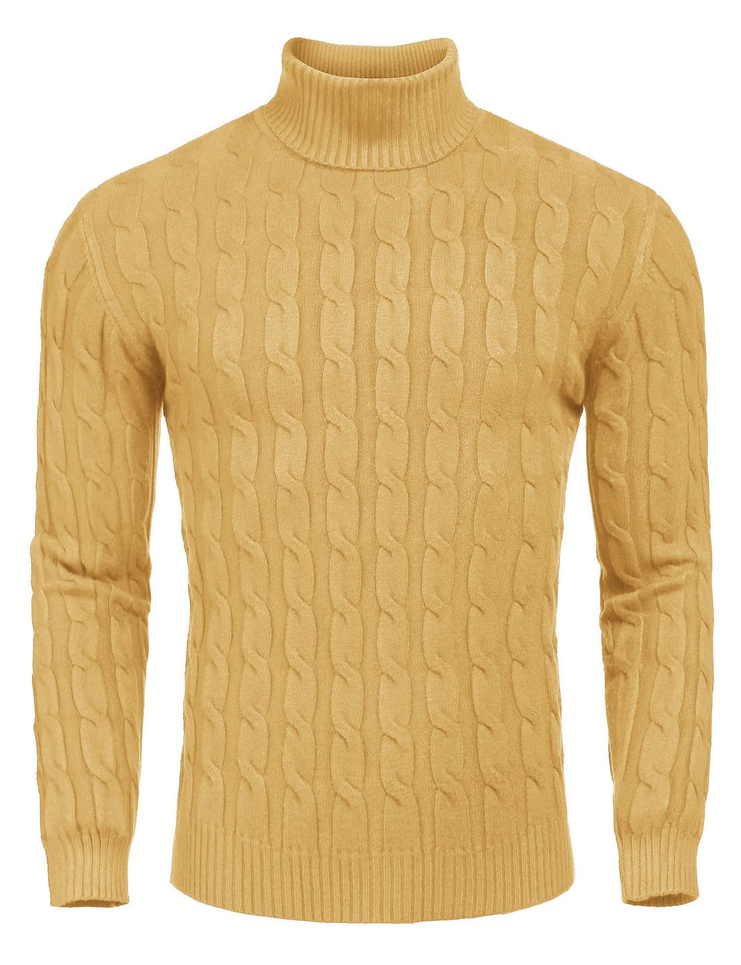 Herren Feinstrickpullover mit hohem Kragen