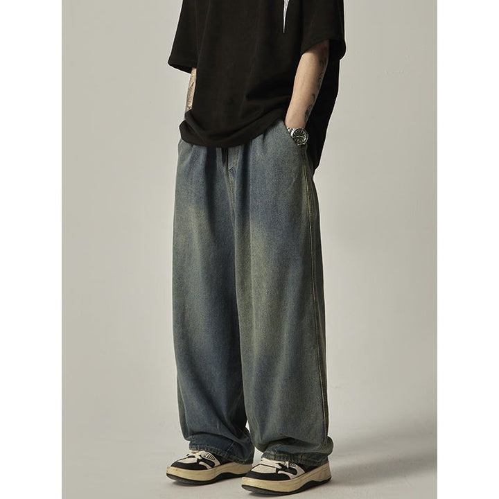 Herren weite Jeans im modernen Vintage-Stil Drune