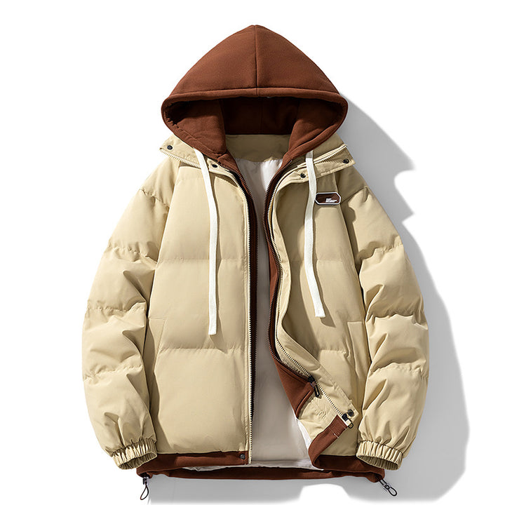Damen Stepp-Kapuzenjacke mit weichem Teddyfleece-Innenfutter, verstellbarem Saum und elastischen Bündchen Drune