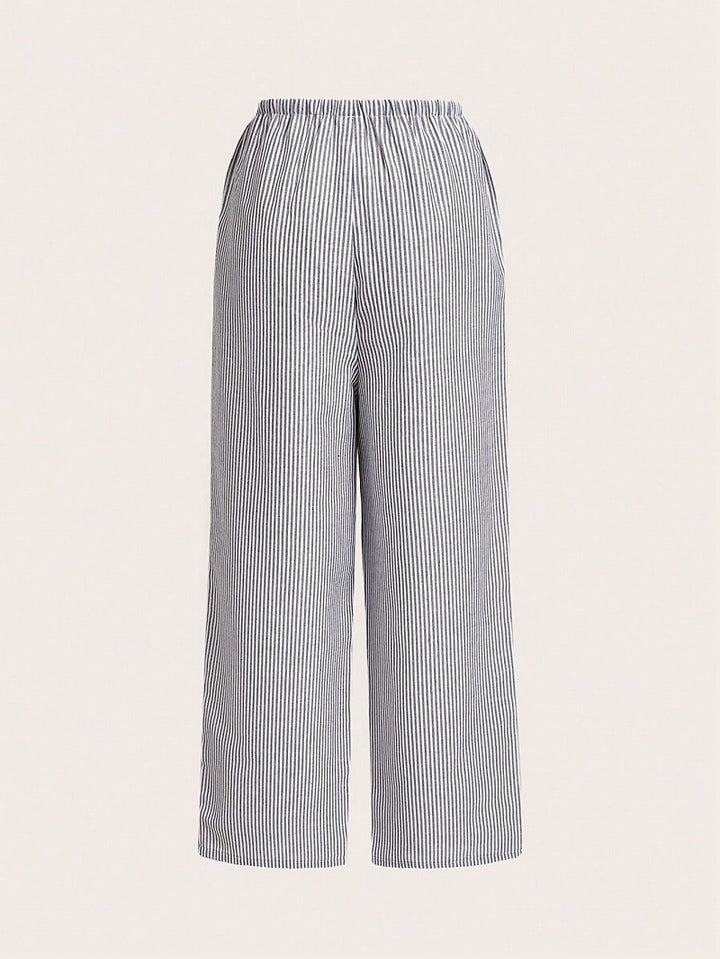 Damen lässige Freizeithose mit Gürtel Drune
