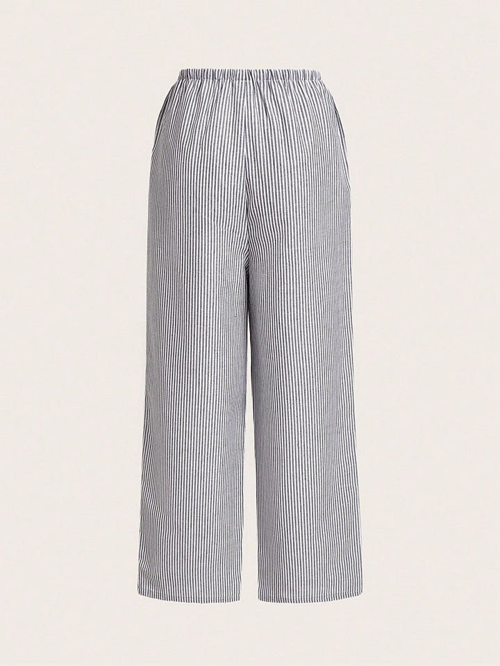 Damen lässige Freizeithose mit Gürtel Drune