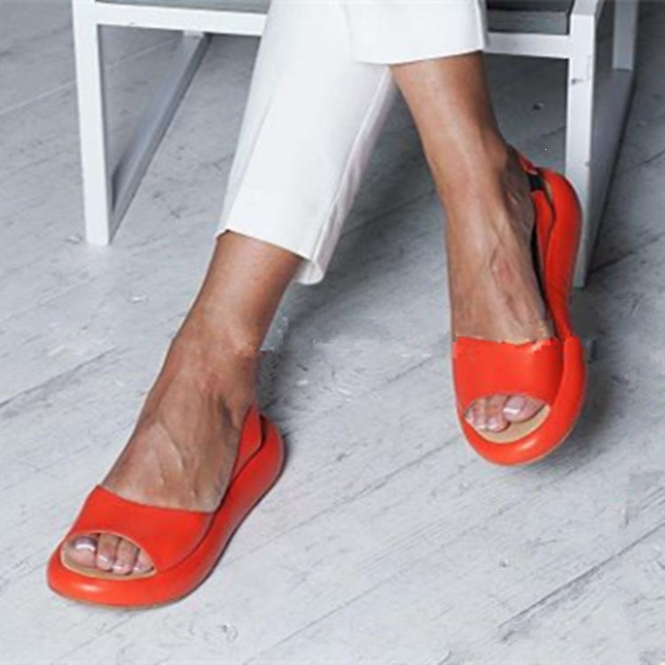 Damen bequeme Sandalen mit offenem Zehenbereich und anatomischer Fußbettung Drune