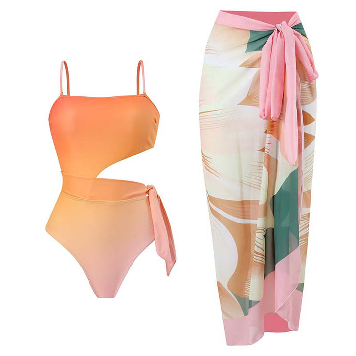 Damen Maxirock mit floralem Design Drune