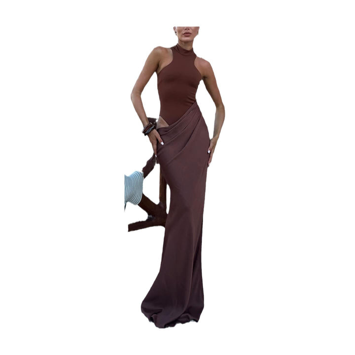 Damen Maxi-Rock mit hohem Schlitz und elegantem Schnitt Drune