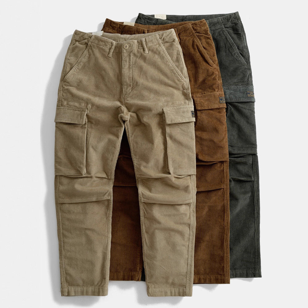 Herren Modische Utility-Cargo-Hose Drune