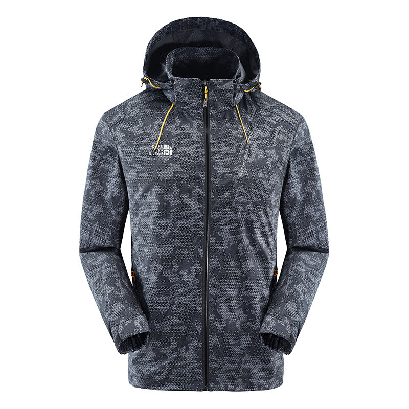 Herren Wasserdichte Outdoorjacke Drune