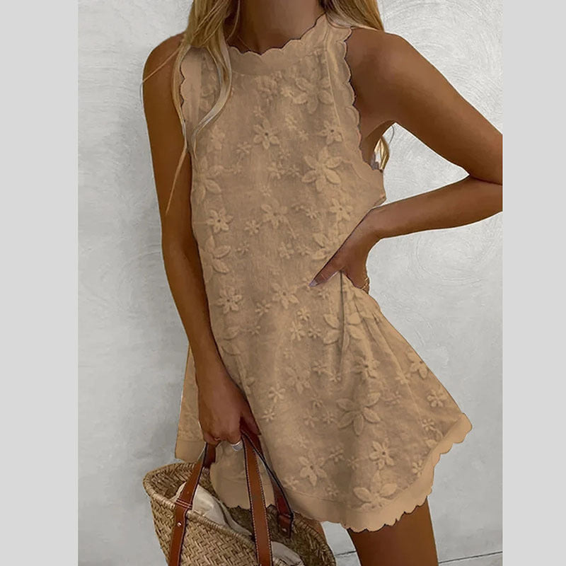 Damen Sommerkleid im floralen Design Drune