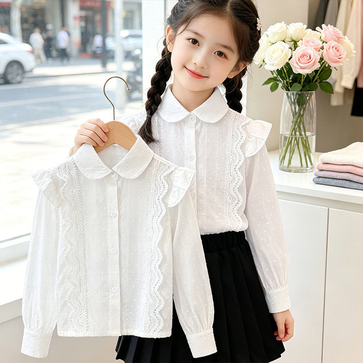Mädchen Bluse Drune