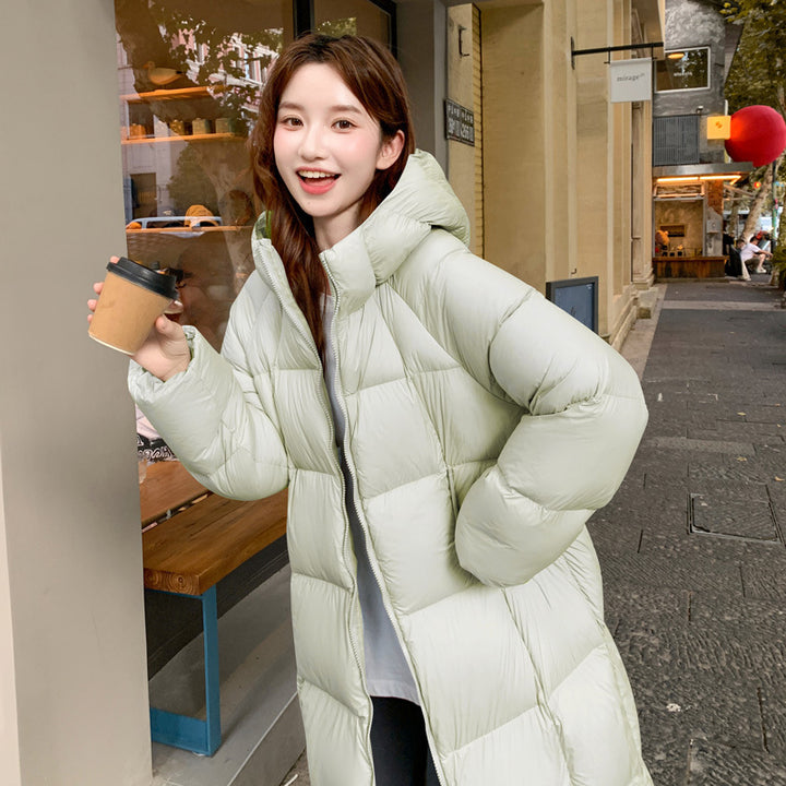 Drune | Marie Stylische Lange Decken Puffa Jacke Für Frauen
