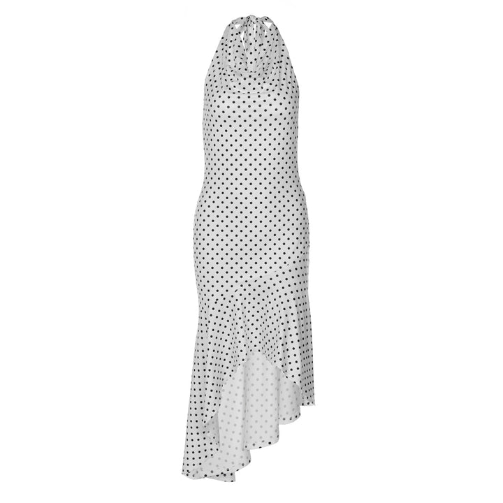 Damen ärmelloses Polka-Dots Kleid Drune